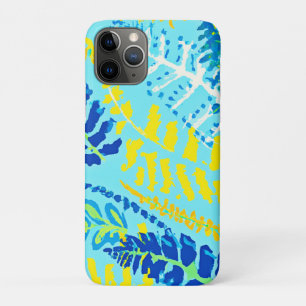 Levendig bloemenontwerp iPhone 11 pro hoesje