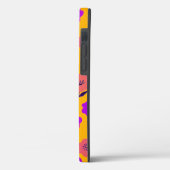 Levendig bloempatroon Case-Mate iPhone case (Achterkant / Links)