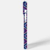 Levendig Boho geometrisch bloemenpatroon Case-Mate iPhone Case (Achterkant / Links)