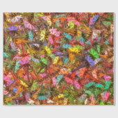 Levendig Cactus Charm Design Patroon Cadeaupapier (Vlak)