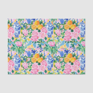 Levendig Chinees patroon Tissuepapier