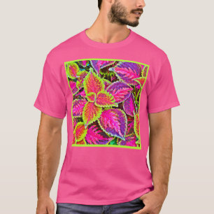 Levendig ChromaLeaf Harmoniepatroon T-shirt
