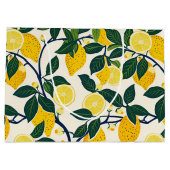 Levendig citroenboompje groot cadeauzakje (Achterkant)