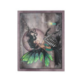 Levendig donker en groen Notitieblok (Gedraaid)