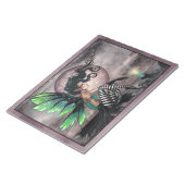 Levendig donker en groen Notitieblok (Schuin)