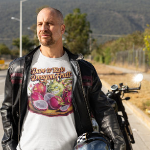 Levendig drakenfruit met vers drakenfruit t-shirt