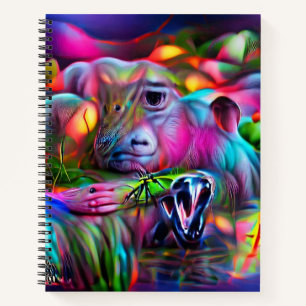 Levendig Dreamscape: Agrizoophobia Notitieboek