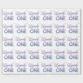 Levendig één cadeaupapier (Vlak)