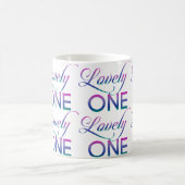 Levendig één koffiemok (Center)