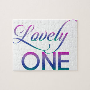 Levendig één legpuzzel