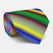 Levendig en elegant vormend patroon met meerdere k stropdas (Opgerold)