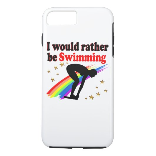 LEVENDIG EN KLEURRIJK ZOU IK LIEVER ZWEMMEN Case-Mate iPhone CASE (Achterkant)