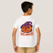 Levendig en vrolijk Halloween T-shirt (Achterkant volledig)