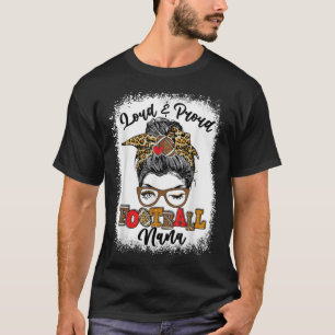 Levendig Football Nana Messy Bun Bleking T-shirt