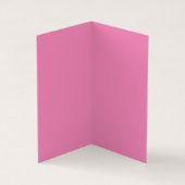 Levendig framboos rozeachtig rood modern stijlvol  visitekaartjes (Binnen)