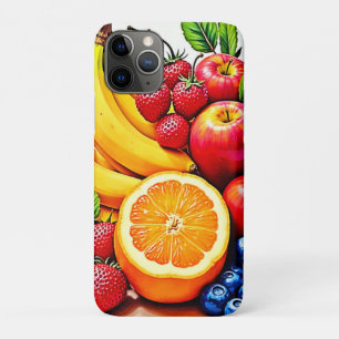 Levendig Fresh Fruit Delight-ontwerp iPhone 11 Pro Hoesje