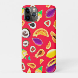 Levendig fruitig Delight patroon iPhone 11 Pro Hoesje