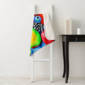 Levendig fruitstilleven sherpa deken (In situ)