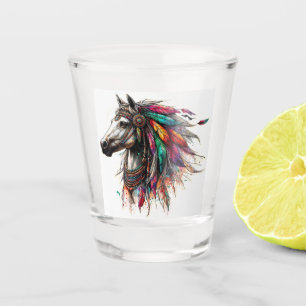 levendig gedistilleerde drank shot glas