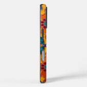 Levendig gelaagd Abstract Case-Mate iPhone Case (Achterkant / Rechts)