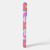 Levendig Geometrisch Abstract Psychedelisch Patroo Case-Mate iPhone Case (Achterkant / Rechts)