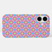Levendig Geometrisch Abstract Psychedelisch Patroo Case-Mate iPhone Case (Achterkant (horizontaal))