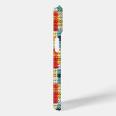 Levendig Geweven Plakken - Retro Boho Geruit Patro Case-Mate iPhone Case (Achterkant / Rechts)