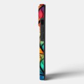 Levendig Glas in lood gebladerte Case-Mate iPhone Case (Achterkant / Links)
