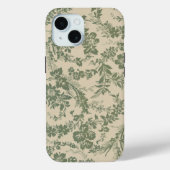  levendig groen bloemmotief Case-Mate iPhone case (Achterkant)