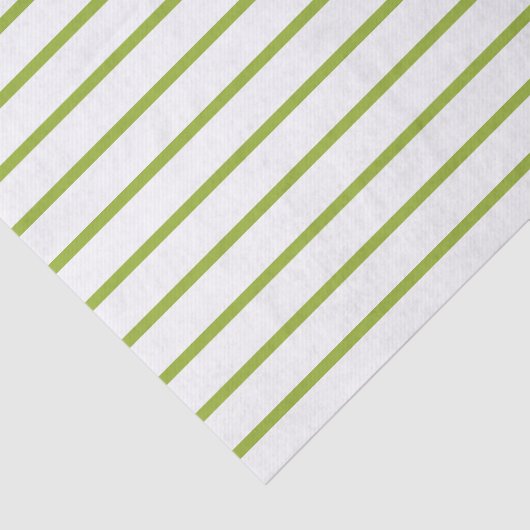 Levendig groen gestreept weefselpapier tissuepapier (Detail)