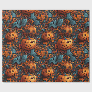 Levendig Halloween-thema Cadeaupapier