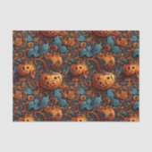 Levendig Halloween-thema Tissuepapier (Voorkant)