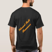 Levendig Herfstblad Hart T-shirt (Achterkant)
