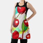 levendig kersenpatroon schort (Insitu)
