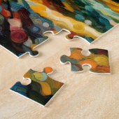levendig landschap legpuzzel (Zijkant)
