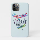 Levendig Leven - Artistieke Dragonfly Case-Mate iPhone Case (Achterkant)