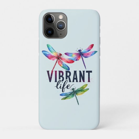 Levendig Leven - Artistieke Dragonfly Case-Mate iPhone Case (Achterkant)