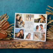 Levendig leven met jou 7 Fotocollage - grijs Fotoplaat (Zijkant)