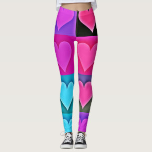 Levendig Liefdespalet: Hartzaligheid Leggings