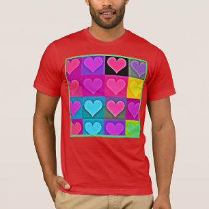 Levendig Liefdespalet: Hartzaligheid T-shirt