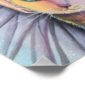 Levendig met kattenPoster door Molly Harrison Poster (Hoek)