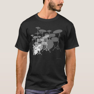 Levendig met MusicMinds-kleding T-shirt