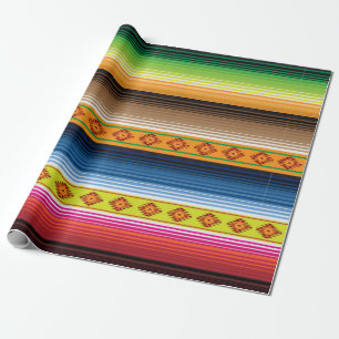 Levendig Mexicaans rioolpapier Cadeaupapier