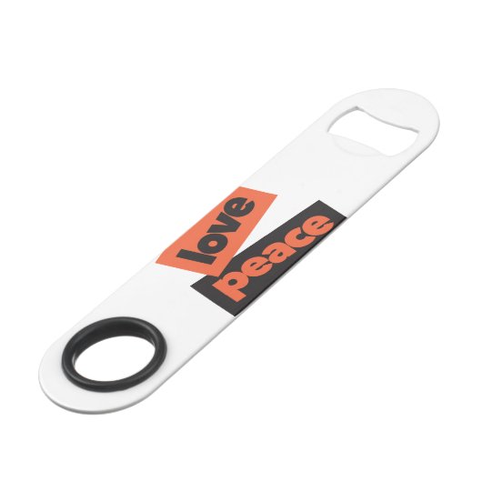 Levendig, moedig, eenvoudig, stedelijk ontwerp van speed flessenopener (Achterkant Gekanteld)