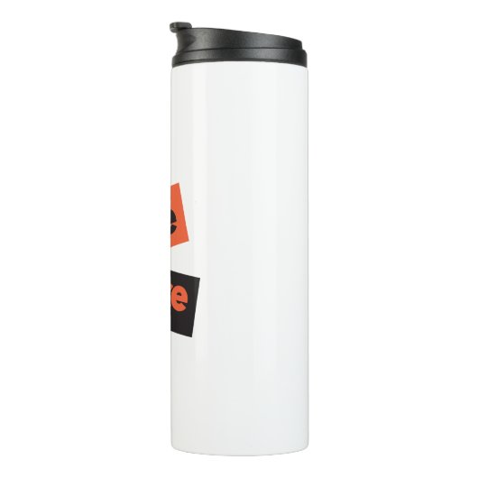 Levendig, moedig, eenvoudig, stedelijk ontwerp van thermosbeker (Geroteerd rechts)