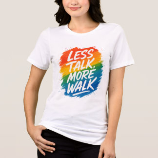 Levendig Motiverend Grafisch Ontwerp Tri-Blend Shirt