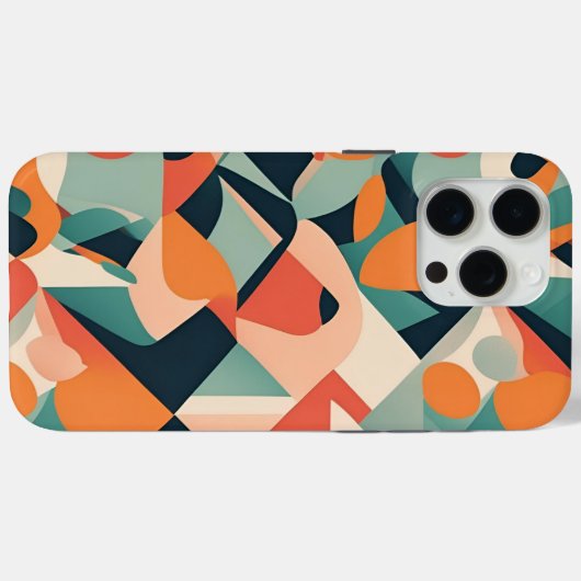 Levendig mozaïek Case-Mate iPhone case (Achterkant (horizontaal))