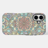 levendig mozaïek Case-Mate iPhone case (Achterkant (horizontaal))