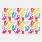 Levendig multi-gekleurd inpakpapier vel (Voorkant 3)