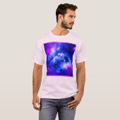 Levendig nevel exploratiepatroon t-shirt (Voorkant volledig)